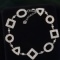 14k Gold 2.4 Ct Natural H Diamond Bracelet