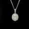 14k Gold 0.3 Ct Natural G Diamond Necklace