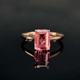 14k Gold 1.9 Ct Natural Tourmaline Ring
