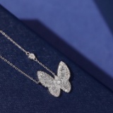 14k Gold 0.6 Ct Natural H Diamond Necklace