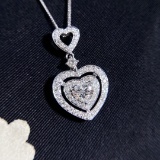 14k Gold 0.3 Ct Natural G Diamond Necklace