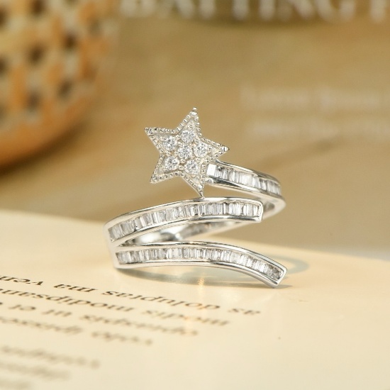 14k Gold 0.60 Ct Natural H Diamond Ring