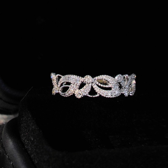 14k Gold 0.18 Ct Natural H Diamond Ring