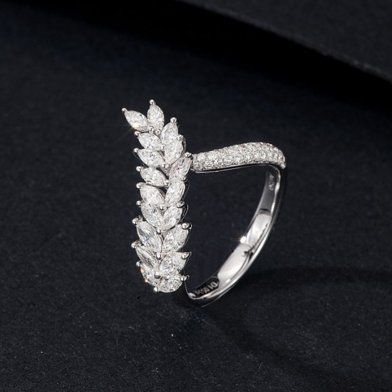 14k Gold 1.00 Ct Natural H Diamond Ring