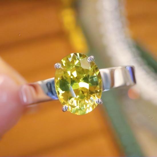 14k Gold 1.63 Ct Natural Chrysoberyl Ring