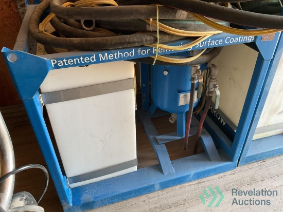 (3) FARROW 650 MAX WET ABRASIVE BLASTING SYSTEM 2012 AND 2014