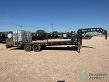 2021 PJ 32 FOOT GOOSENECK TRAILER MODEL TRA/REM GOOSENECK 3F332