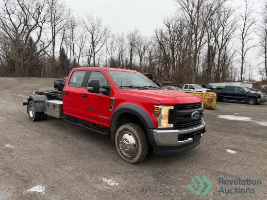 2019 FORD F550 FLATBED TRUCK