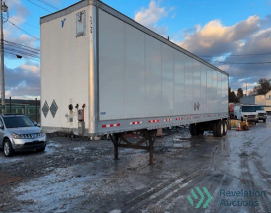 2018 VANGUARD 53' DRY VAN TRAILER - SWING DOORS, WOOD FLOOR