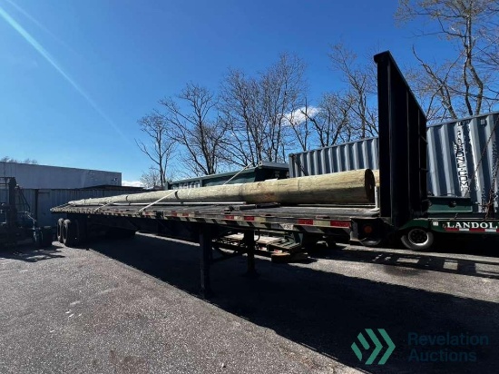 2001 Manac 12248101 48' Flatbed Trailer - 48 Ft X 102 In - Air Ride - Spread Axle - Steel Flatbed