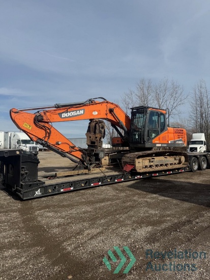 2018 Doosan Dx225lc-5 Hydraulic Excavator - Hydraulic Thumb, Rotobec Rpa3045r43 Grapple