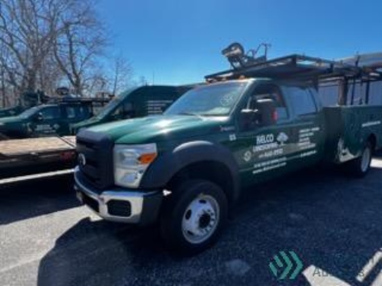2012 FORD F450 UTILITY TRUCK