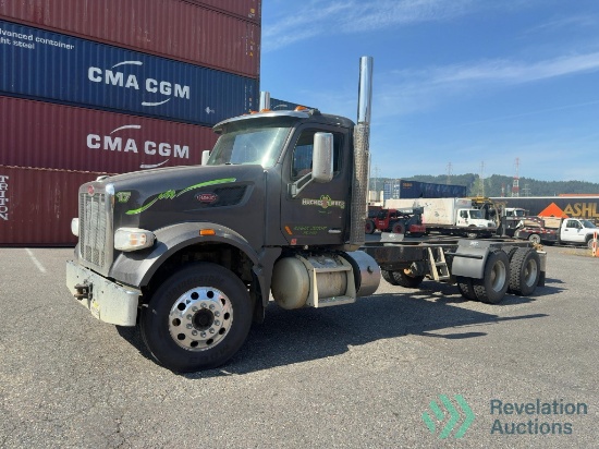 2018 PETERBILT 567 DAY CAB TRUCK - FORMER LOGGING TRUCK