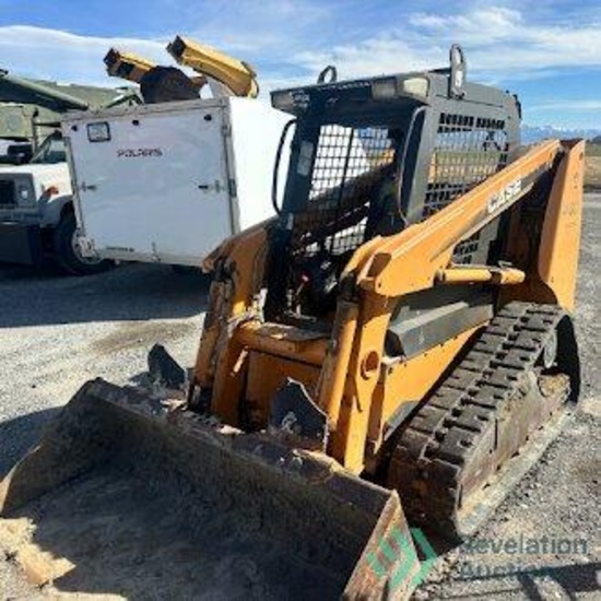 2007 CASE 440CT COMPACT TRACK LOADER - 3,000 LB ROC, ENCLOSED CAB, 83 HP DIESEL, 2-SPEED