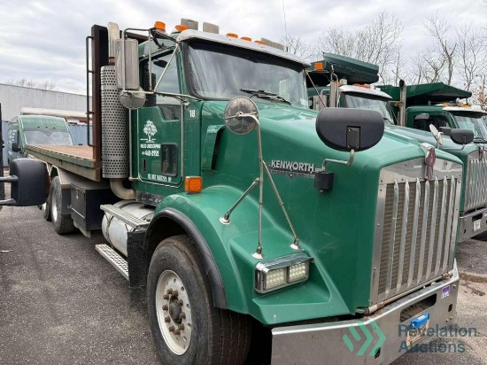 2006 KENWORTH T800 ROLL OFF HOIST TRUCK