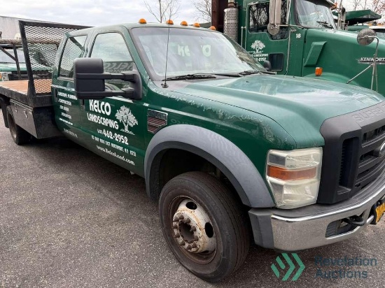 2008 Ford F-550 Flatbed Truck