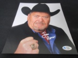 Jim Ross Signed 8x10 Photo FSG COA