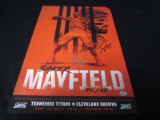 Baker Mayfield Signed 11x17 Poster VSA COA