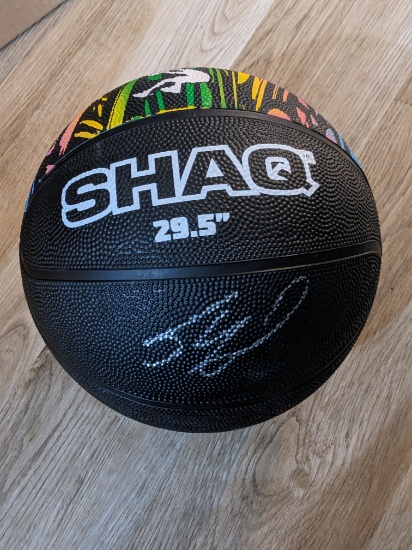 Shaquille O neal signed basketball with coa