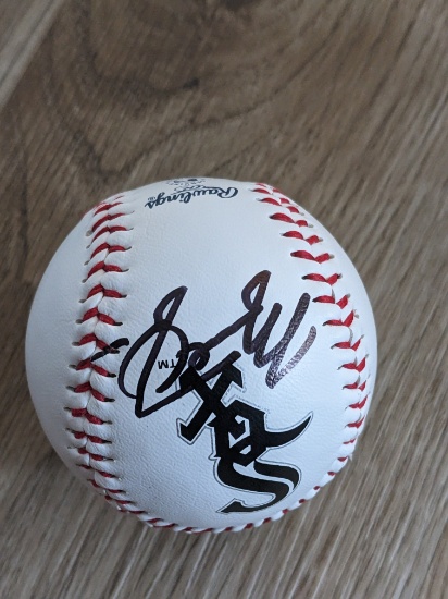 Michael Jordan autographed baseball with coa