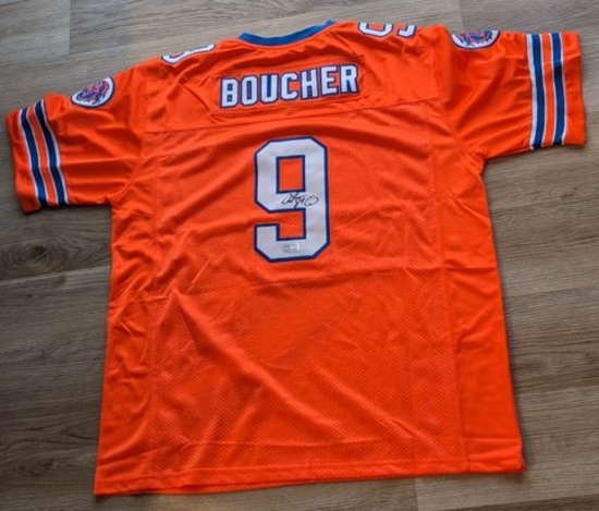 Adam Sandler signed Bobby Boucher jersey with coa