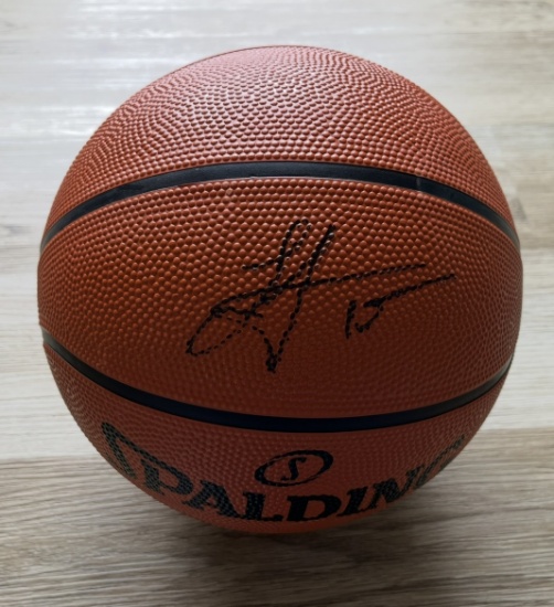 Nikola Jokic Signed Spalding MVP Basketball With COA