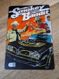 Burt Reynolds signed smokey and the bandit metal sign with coa