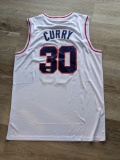 Stephen Curry signed jersey with coa