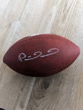Patrick Mahomes signed football with coa