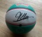 Victor Wembanyama Signed Mini Spurs Logo Basketball With COA