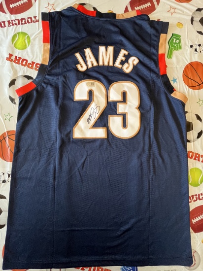 LeBron James Signed Cavaliers Jersey With COA
