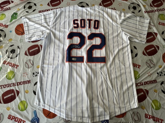 Juan Soto Signed Mets Jersey With COA