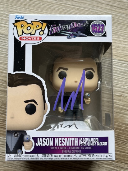 Tim Allen Galaxy Quest Signed Jason Nesmith Funko PoP With COA