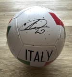 Francesco Totti Signed Italy Logo Soccer Ball With COA