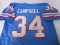 Earl Campbell Signed Jersey Player Holo GTSM