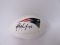 Rob Gronkowski Signed Logo Football Player Holo