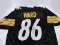 STEELERS HINES WARD SIGNED JERSEY TSE COA