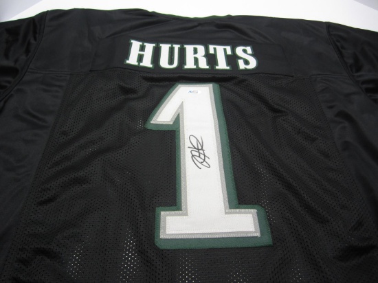 Jalen Hurts signed Jersey w/ Five Star coa