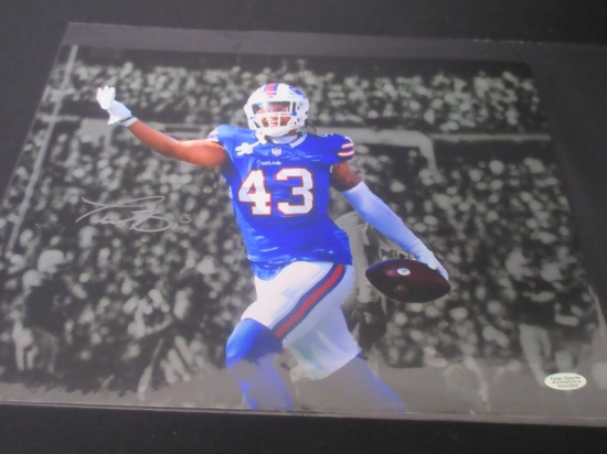 Terrel Bernard Signed 11x17 Photo TSA COA