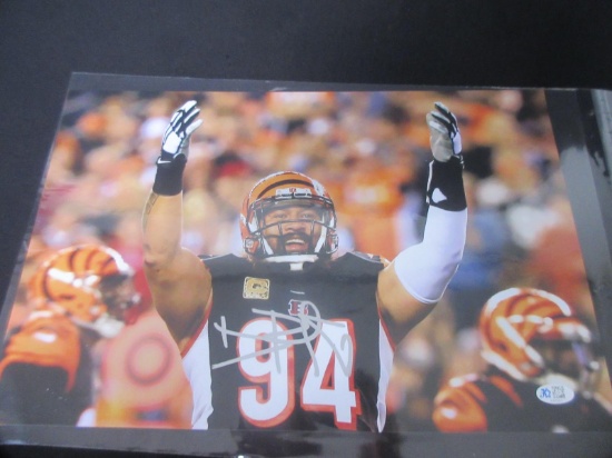 Domata Peko Signed 11x17 Photo FSG COA
