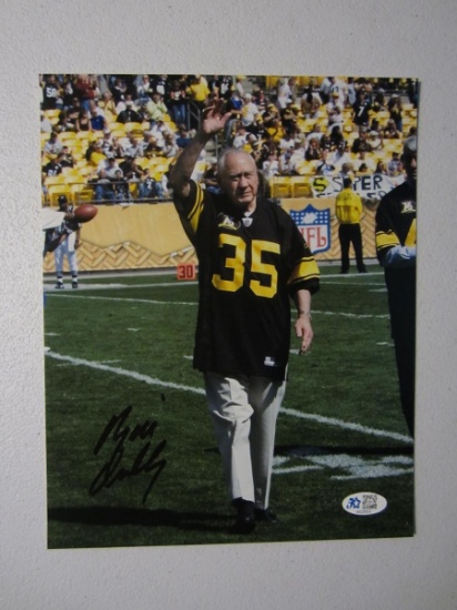 BILL DUDLEY SIGNED 8X10 PHOTO WITH FSG COA