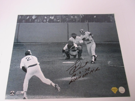 Bucky Dent Signed 16x20 Photo GC COA