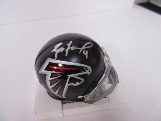Brett Favre Signed Mini Helmet Player Holo