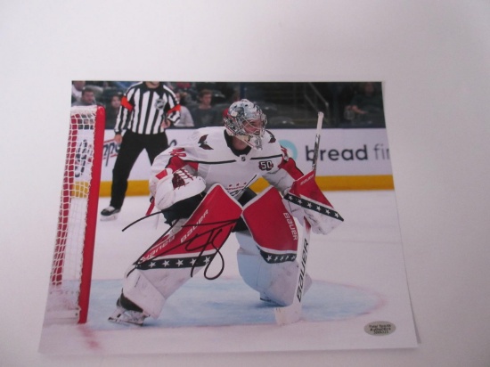 Logan Thompson Signed 8.5x11 Photo TSA COA