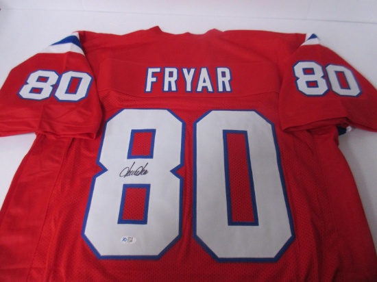 Irving Fryar Signed Jersey FSG COA