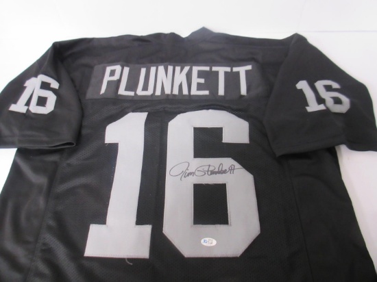 Jim Plunkett Signed Jersey FSG COA
