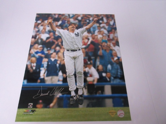 David Wells Signed 16x20 Photo GC COA