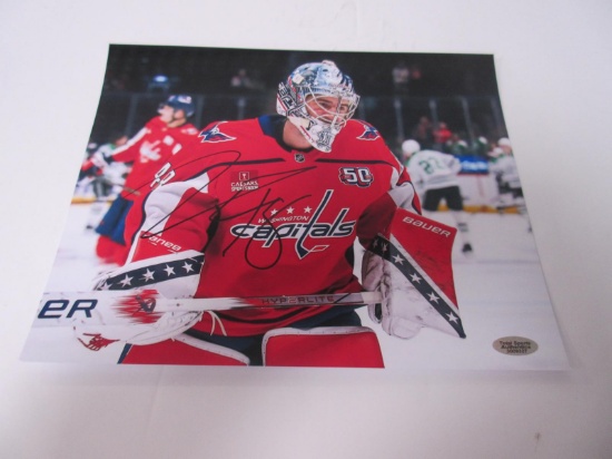 Logan Thompson Signed 8.5x11 Photo TSA COA