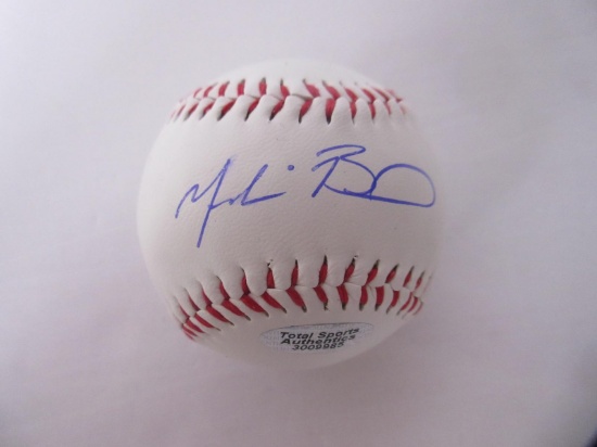 Mookie Betts Signed Baseball TSA COA