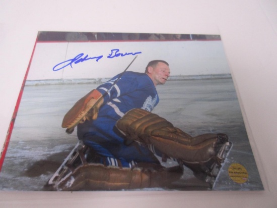 Johnny Bower Signed 8x10 Photo Elite COA